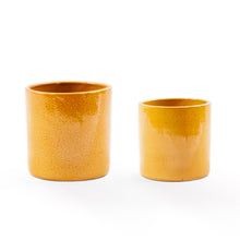 Load image into Gallery viewer, Handmade Ceramic Pot Cylinder