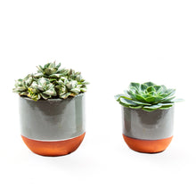 Load image into Gallery viewer, Handmade Ceramic Pot Dipped Terracotta