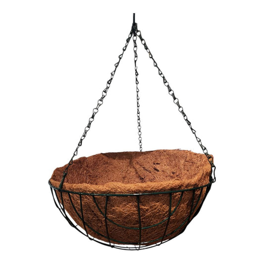 Wire Basket with Coir 35cm