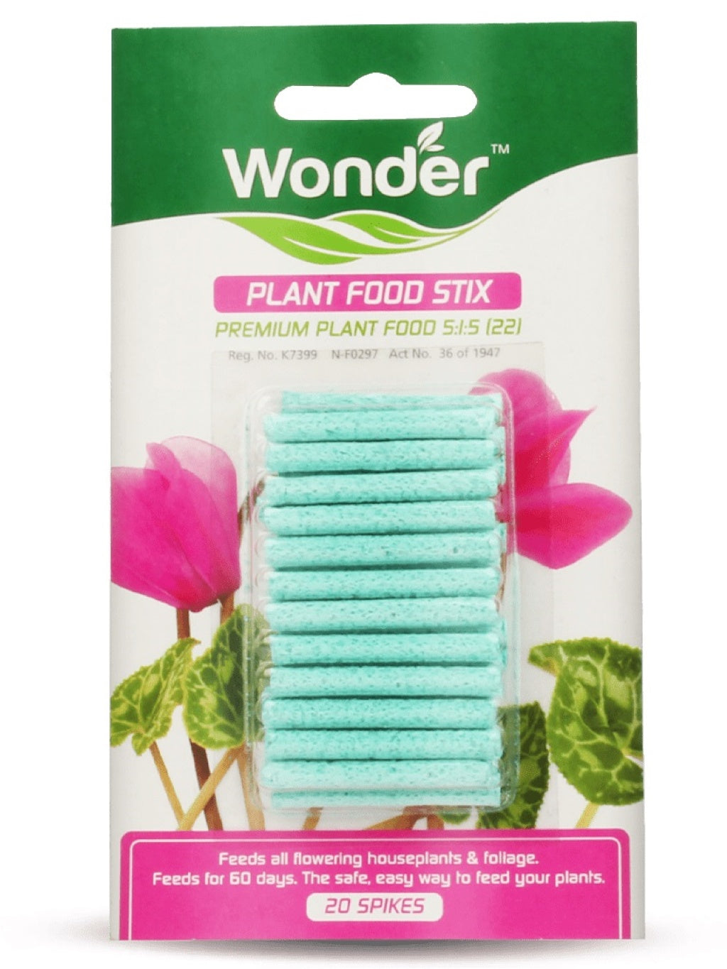 Wonder Plant Food Stix 25's