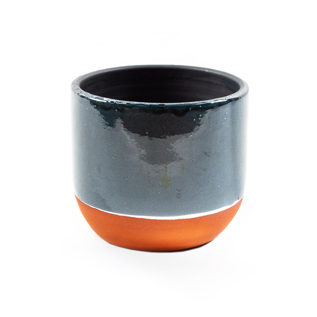 Handmade Ceramic Pot Dipped Terracotta