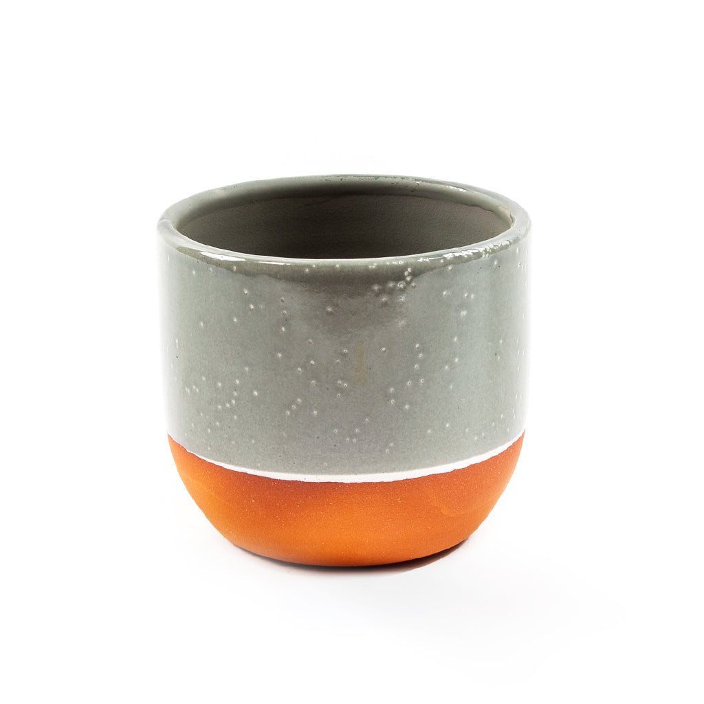 Handmade Ceramic Pot Dipped Terracotta