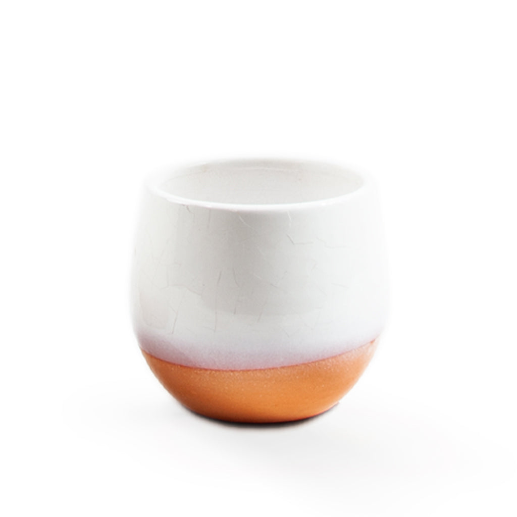 Handmade Ceramic Pot Dipped Terracotta