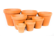Load image into Gallery viewer, Classic Terracotta Clay Pots
