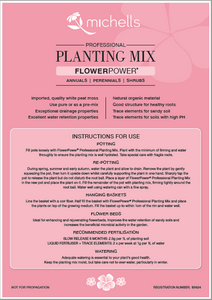 Michells Premium Potting Mix - Flower Power 20L